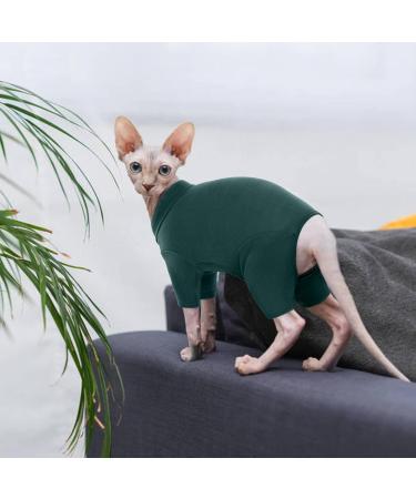 Hjyokuso Sphynx Cat Clothing | Breathable Soft Sweater for Cats | Warm Cat Mantle & Four-Legged Shirts for Sphynx Cornish Rex Devon Rex & Peterbald - Buy Online on GoSupps.com