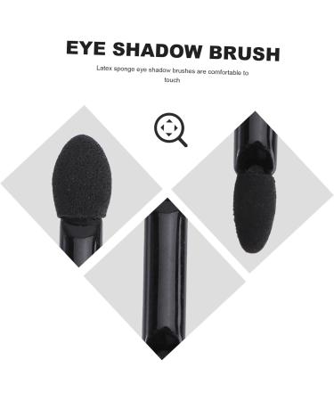 VINTORKY 10pcs Makeup Tool Kit Applicateur Dual Sided Eye Shadow Brush Fard Supple Eyeshadow Brush Face Black - Buy Online on GoSupps.com