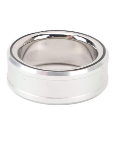 Smart health ring waterproof smart ring light monitoring of body temperature detection of the sleep quality made of stainless steel for daily life size 18 inner diameter: approx. 18.9 mm / 0.7 size 18 inner diameter: approx. 18.9 mm / 0.7