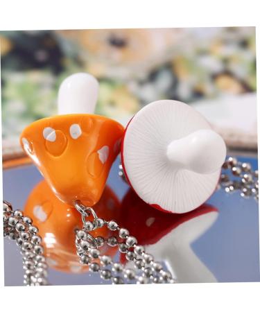 Holibanna 1pc Mushroom Necklace Bead Necklace Beaded Necklaces Accessories Simple and Stylish Red Resin - Buy Online on GoSupps.com
