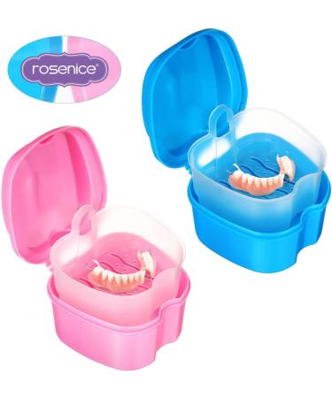 MipCase 2-in-1 Tooth Box Holder for Teeth Prosthesis | Travel Case for Retainers & Bridges | Durable ABS Storage for Artificial Teeth Accessories - Buy Online on GoSupps.com