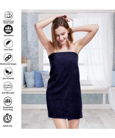 Lavish Touch Hand Towels - Luxury Spa Quality 100% Cotton 600 GSM Pack of 6 | Soft, Highly Absorbent Midnight Hand Towels for Bathroom, Kitchen, Hotel, Gym - Buy Online on GoSupps.com