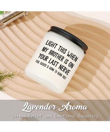 Sister in Law Gifts | Unique Wedding & Christmas Presents | Lavender Scented Candles - Buy Online on GoSupps.com