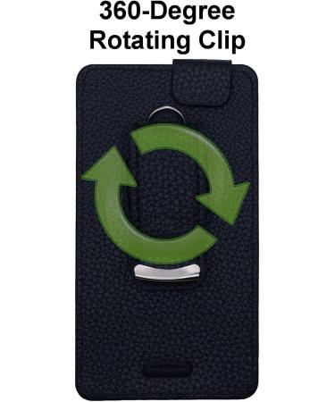 Fitted Leather Case with Screen Protector for Omnipod Dash PDM - Black | Includes Carabiner & Lanyard - Buy Online on GoSupps.com