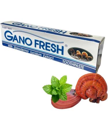 Gano Fresh - Ganoderma Mushroom Toothpaste | Natural Enriched with Reishi Ganoderma | Good Fresh Breath | White Teeth - Buy Online on GoSupps.com