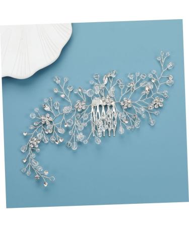 FRCOLOR Piece wedding hair accessories girls hair accessories wedding hair clip rhinestone hair clips gold hair clips girl hair accessories rhinestone hair comb alloy jewelry bride casual - Buy Online on GoSupps.com