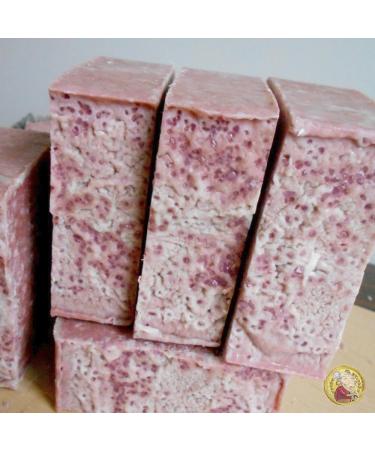 Natural Handcrafted Soap Grandma's Vegan Soap - Brazilian Rosehip Oil Organic Olive Oil and Mediterranean Sea Salt Handmade ! - Buy Online on GoSupps.com