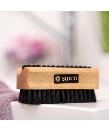 SIDCO Beech Oiled Nail Brush - Premium Hand Washing & Craftsman Brush for Wood Care | International Shipping Available - Buy Online on GoSupps.com