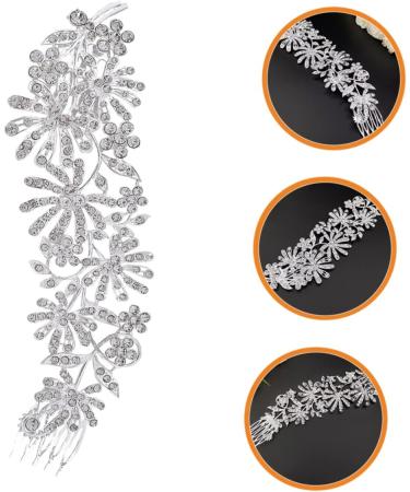 DOITOOL Comb Halloween Hair Accessories Bridesmaid Hair Accessories Special Occasion Hair Accessory Banquet Hair Accessory Wedding Headpiece for Bride Pearl Hair Accessories - Buy Online on GoSupps.com