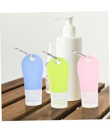 HAPINARY Aboard Buckle Bottling Refillable Bottle Makeup Liquid Containers Emulsion Bottle Empty Silicone Bottle Storage Bottle With Hole Dispenser Travel Silica Gel - Buy Online on GoSupps.com