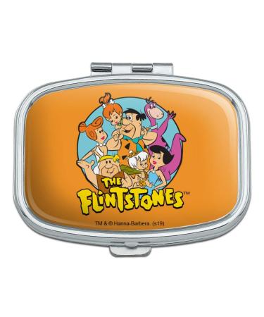 The Flintstones Group Rectangle Pill Case Trinket Gift Box