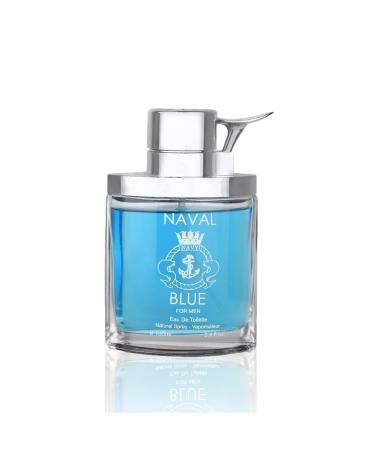 META-BOSEM Naval Blue for Men Cologne Aquatic Fragrance Eau de Toilette Natural Spray - Fruity Woody Notes - Holiday Gift 3.4 Fl Oz/100 Ml - Buy Online on GoSupps.com