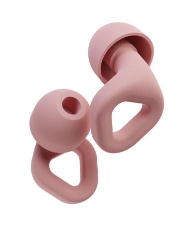 Zenz Unwind Ear Plugs for Supreme Noise Reduction - Soft Reusable Silicone - Ideal for Sleep Focus Travel and Yoga - 8 Ear Tips in XS/S/M/L - 27dB Hearing Protection - Mystic Pink