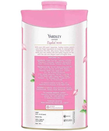 2 x 100gm Yardley London Perfumed Talcum Powder English Rose - Buy Online on GoSupps.com
