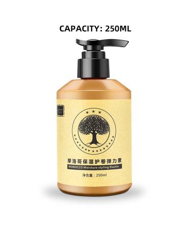 Hydrating Styling Cream for Damaged Curly Hair | Long-lasting Volume & Elasticity | Moisture & Care with Elastin - Buy Online on GoSupps.com