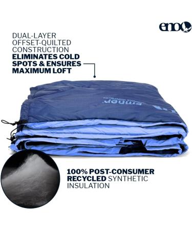 ENO Eagles Nest Outfitters Ember UnderQuilt Hammock Insulation - Ideal for Spring & Fall | Pacific - Buy Online on GoSupps.com