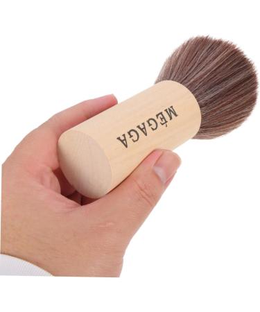 minkissy Record Cleaning Brush Face Makeup Foundation Makeup Make up Blending Highlighter Makeup Brush Face Wooden Handle Mix Miss Blush Brush - Buy Online on GoSupps.com