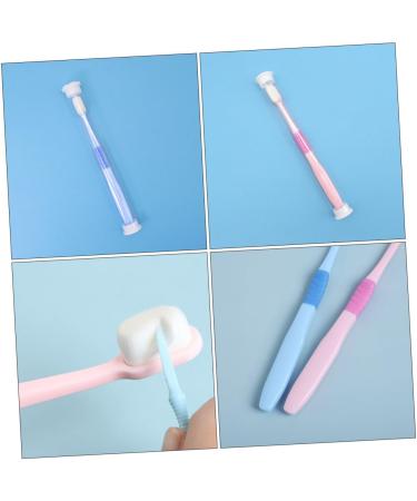Healeved Portable Toothbrush Set for Ladies - 2 Pcs Small Brush Head - Perfect for Travel & International Shipping - Buy Online on GoSupps.com