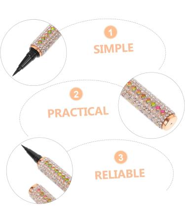 OHPHCALL 1pc Eyeliner Cosmetic Accessory Makeup False Eyelashes Pen Eye Lining Pens Eyelash Glue Pen Plastic 1 count (Pack of 1) As Shown - Buy Online on GoSupps.com