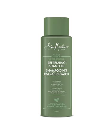 SHEA MOISTURE Men's Shea Refreshing Shampoo, 15 FZ