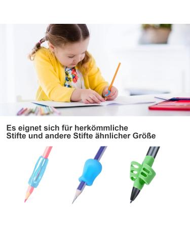 Buy Bozily 12-Piece Ergonomic Pencil Handles - Perfect Pen Holders for Kids & Adults | Improve Handwriting - Buy Online on GoSupps.com