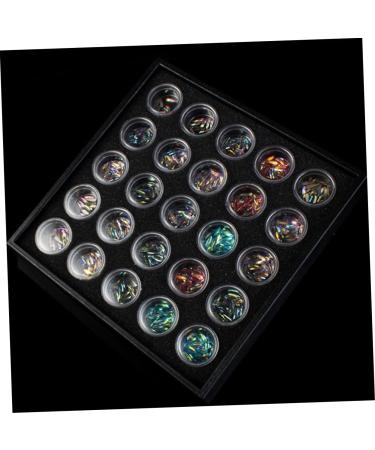SOESFOUFU Box Nail Art Display Box Nail Polish Holder Nails Rhinestones Nail Rhinestone Nails Accessories Beads Storage Organizer Earring Organizer Jewels for Nails Manicure Decorate Pvc - Buy Online on GoSupps.com