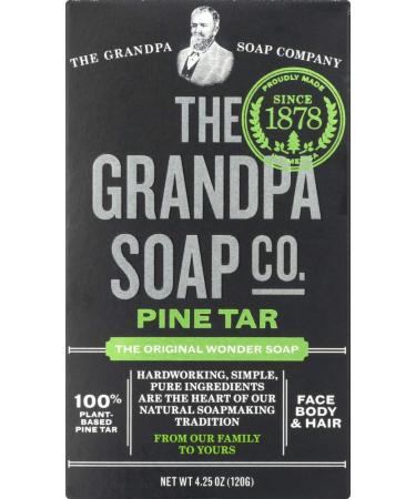 Grandpa's Soap Pine Tar 4.25 Oz (25 Bar Pk) by Grandpa's