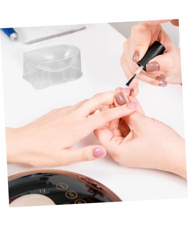 FRCOLOR Thehomeuse Powder Box for Dipping Nails Starter Set 12 Pieces Recycling System for Nail Powder Nail Tip Shape Guides Manicure Nail Art Tool Container for Nail Dipping Powder 5X4X2.5CMx2pcs White x 2 pieces - Buy Online on GoSupps.com