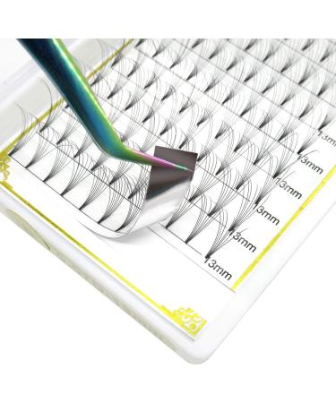 B&Q LASH 7D Premade Fan Eyelash Extensions 0.07D 15mm - Russian Volume Lashes - Buy Online on GoSupps.com