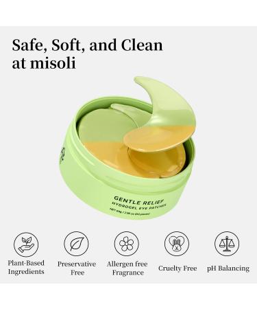 Gentle Relief Under Eye Patches | Calming Gel Masks for Dark Circles & Puffiness | 3-Cica Complex & Panthenol | Effective Wrinkle Care for Men & Women - Buy Online on GoSupps.com