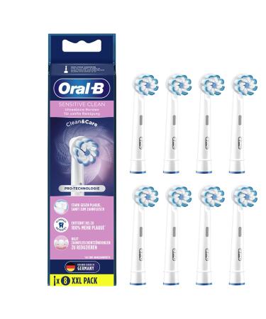 Oral-B Sensitive clean plug brushes for electric toothbrush gentle tooth cleaning ultra-thin bristle toothbrush attachment for oral-B toothbrushes 8 pieces (1 Pack) - Buy Online on GoSupps.com