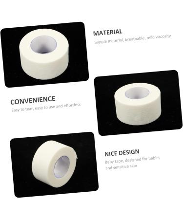 GLSTOY Micropore Breathable Tape Rolls - 24 Pack for Wounds, Catheters, Snoring - 914X2.5CM - Self-Adhesive Skin Tape for Household and Sports Injuries - Buy Online on GoSupps.com