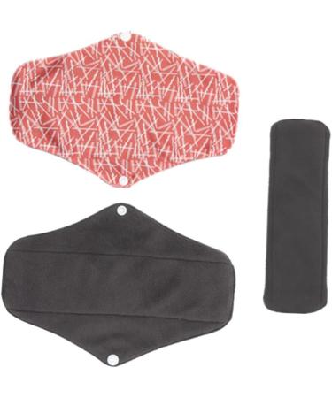 Washable Bamboo Charcoal Cotton Menstrual Pads - Reusable Cloth Napkin for Maternity - Eco-Friendly Mama Pads - Buy Online on GoSupps.com