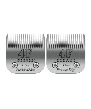 Ceramic blades for dog hair cutters compatible with Moser 45-50/Heiniger/Andis Easter A5 choice KM10 size 4f 3/8 inches (9.5 mm) cutting length 2 pieces 4f 9.5mm (2 sets) - Buy Online on GoSupps.com