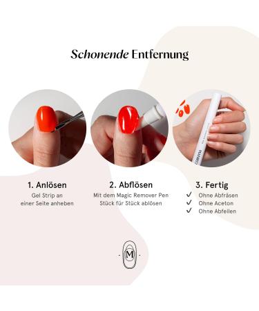 Maniko UV Gel Strips - Vegan Self-Adhesive Nail Film for Long-Lasting Manicure (20 Strips) - Chilly Vanilly - Up to 2 Applications - Buy Online on GoSupps.com