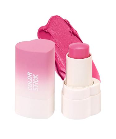 Rouge Stick 8g MultiPurpose Stick Cosmetics Buildable Facial Makeup for Wedding Date Evening Travel Morning Routine Family Party Vacation Picnic Daily Use 2