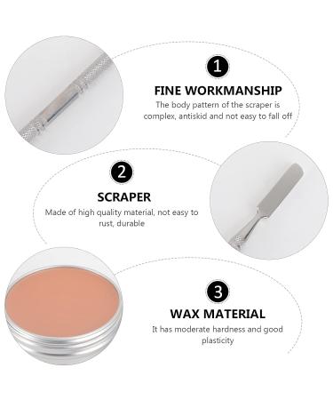 Buy Professional Halloween Make Up Wax & Spatula Tool | Special Effects Stage Make-Up for Scary Looks - Buy Online on GoSupps.com