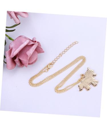 CALLARON Necklaces Cartoon Necklace Womens Rainbow Necklace Unicorn Shape Necklace Modeling Pendant Miss - Buy Online on GoSupps.com