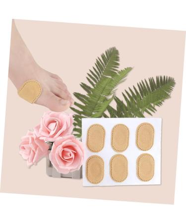 JECOMPRIS 6sheets Heel Grips Corn Patch Toe Callus Protectors Corn Remover Strip Corn Stickers for Feet Self- Adhesive Bunion Pads Feet Heel Protector Pads Stickers Cotton with Hole - Buy Online on GoSupps.com