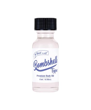 Well's Oil Perfume Oil - Inspired by Bombshell | Floral & Fruity notes | Long-Lasting | Paraben-Free (0.5 Fl Oz / 15 ml)