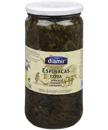 Lot 6x Natural Spinach - 660g jar - Buy Online on GoSupps.com