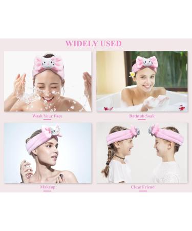 Kawaii Headband for Spa & Makeup - Perfect for Girls & Women | Face Washing & Pajama Parties - Buy Online on GoSupps.com