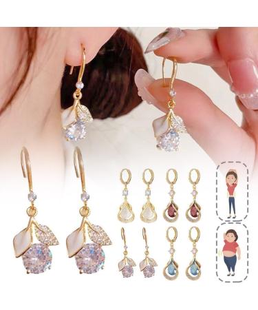 Lymphatic Drainage Earrings Crystal Magnetic Therapy Ring Flysmus Lymphvity Magnetherapy Germanium Earrings Flysmus Lymphvity Magnetherapy Germanium Earrings for Girls Women Style-A Sets - Buy Online on GoSupps.com