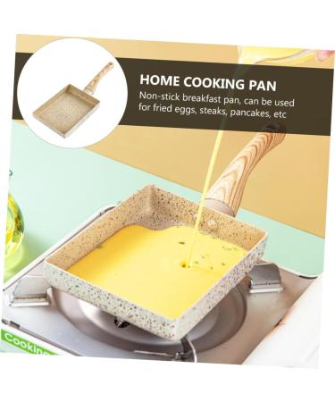 MAGICLULU 2 Pcs Breakfast Pan Nonstick Egg Pan Nonstick Fry Pan Grill Cookware Non Stick Frying Pans Iron Omelette Pan Home Cooking Pan Non Stick Skillet Household Tamagoyaki Aluminum Alloy 36x13x3cmx2pcs Assorted Colorx2pcs - Buy Online on GoSupps.com