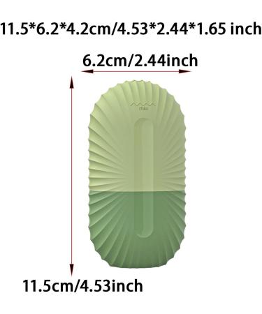 FashionCha Ice Roll for Face Facial Cooling Model Easy to Use Portable Ice Shell for Face Shell Face Ice Pack green - Buy Online on GoSupps.com