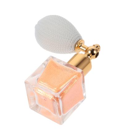 FOMIYES 1 Set Glitter Powder Shimmer Powder Nail Powder Sparkling Glitter Spray Flash Highlighter Orange 7.4X6.8CM