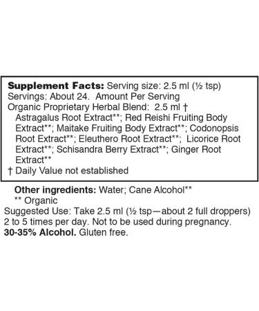 Urban Moonshine Immune Tonic with Red Reishi & Astragalus - 2 FL OZ - Supports Healthy Defenses - Buy Online on GoSupps.com