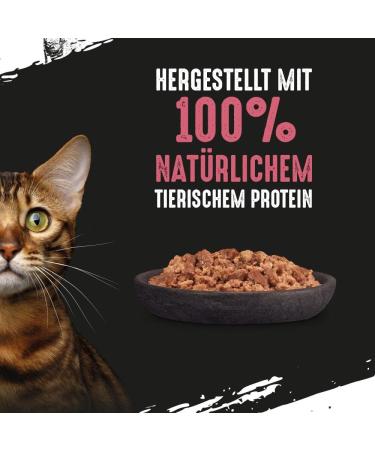 Crave Grain-Free Cat Food | Protein-Rich Salmon & Chicken Pate (44 Bags 3740g) - Shop Internationally - Buy Online on GoSupps.com