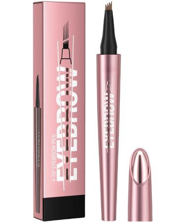 3D Magic Microblading Eyebrow Pen The Naturals Microblading Eyebrow Pen 4 Micro-Fork Tip Magic Eyebrow Pencil 3d Waterproof Contouring Pen For Makeup Light Brown - Buy Online on GoSupps.com