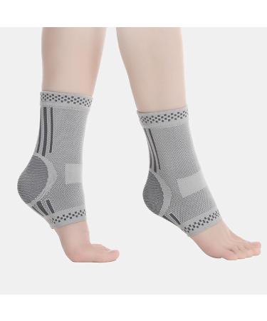 Fabater Compression Foot Sleeve & Ankle Brace - Wicking Multifunctional Sports Support (L) | Shop Internationally - Buy Online on GoSupps.com
